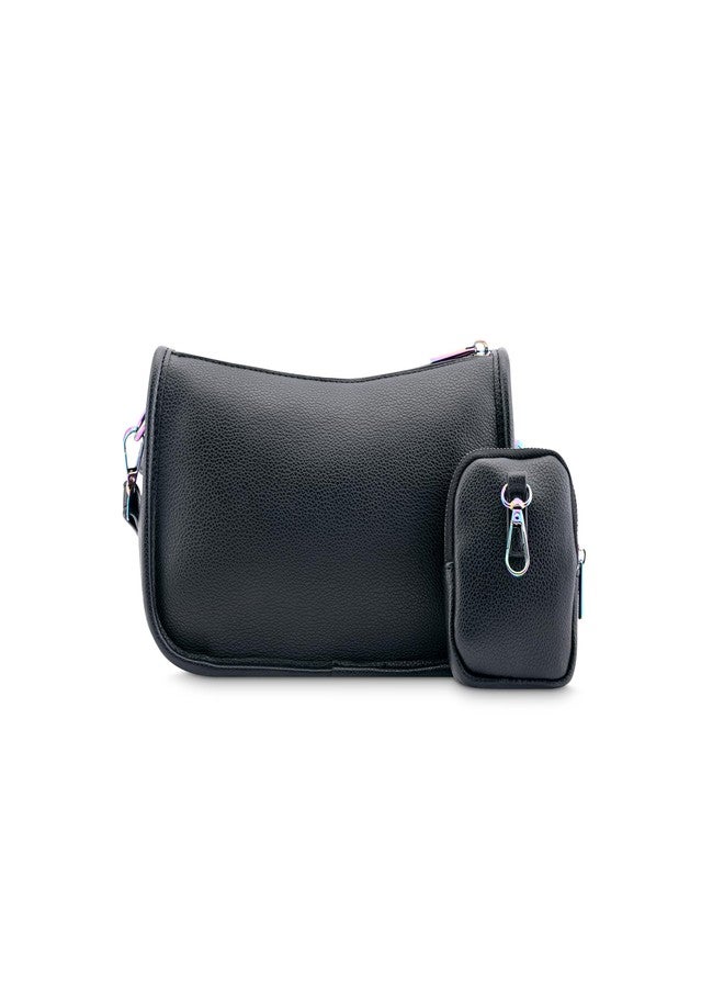 Fastrack Mystique Shoulder Bag| Party and Evening-Carry Ladies Handbags| Faux-Leather Women's Handbags - Image 5